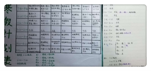 2   学习计划列出来