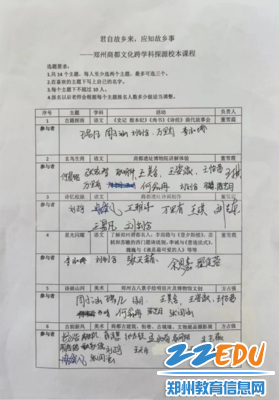 03学生根据兴趣选择活动主题