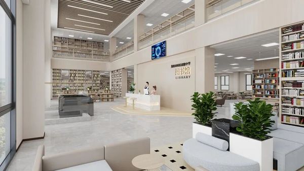 27为学书苑-图书馆内景